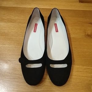 Black ScarpeDiem Flats